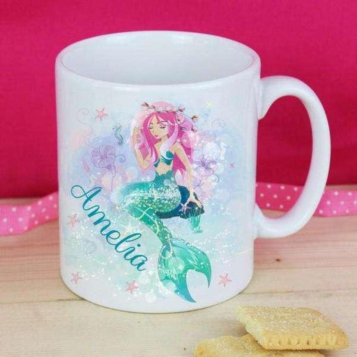 Personalised Mermaid Mug - Myhappymoments.co.uk