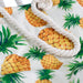 Pineapples Rope Handle Beach Tote Bag - Myhappymoments.co.uk