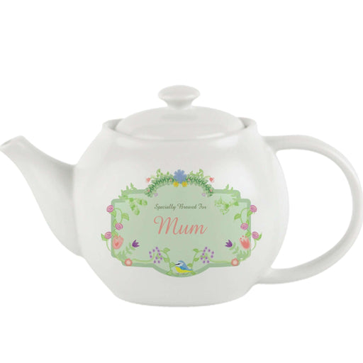 Personalised Spring Garden Teapot - Myhappymoments.co.uk