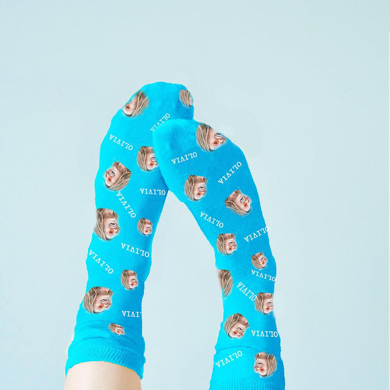 Personalised Women’s Photo Socks