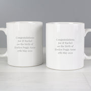Personalised New Mummy & Daddy Mugs | Mug Set