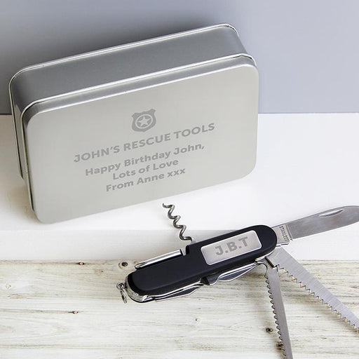 Personalised Shield Pen Knife and Box Set - Myhappymoments.co.uk
