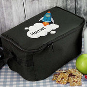 Personalised Kids Rocket Lunch Bag - Myhappymoments.co.uk