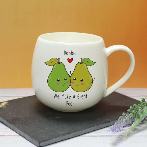 Personalised We Make A Great Pear Mug - Myhappymoments.co.uk