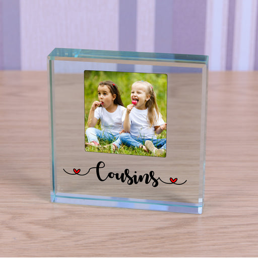 Photo Glass Token - Cousins