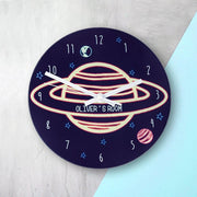 Personalised Space Wall Clock