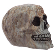 Marble Effect Skull Ornament