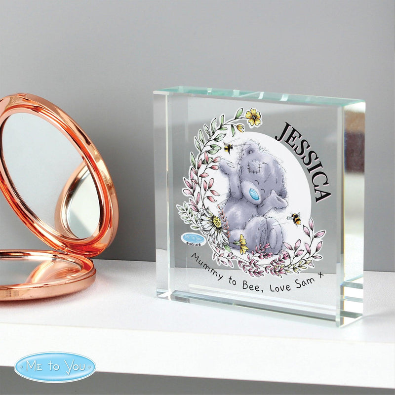 Personalised Me to You Bees Large Crystal Token