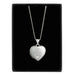 Personalised Children's Sterling Silver Cubic Zirconia Heart Locket Necklace