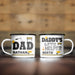 Personalised Dad & Daddy’s Little Helper Enamel Mug Set