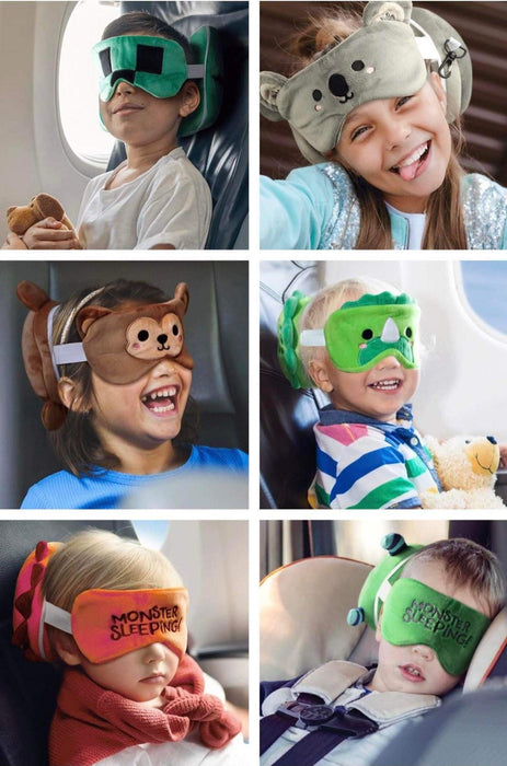 Sloth Relaxeazzz Travel Pillow & Eye Mask Set - Gift Of The Year Winner