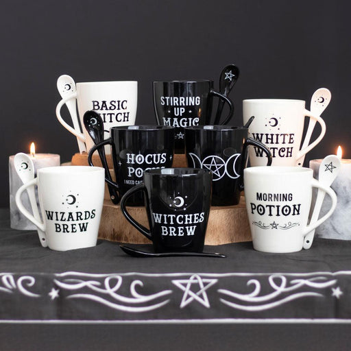 Basic Witch Mug & Spoon Set