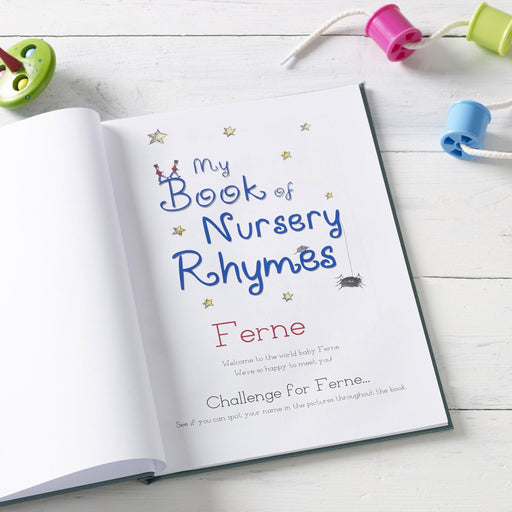 Personalised Nursery Rhymes Book - Myhappymoments.co.uk