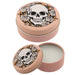 Skulls and Roses Lip Balm in a Tin