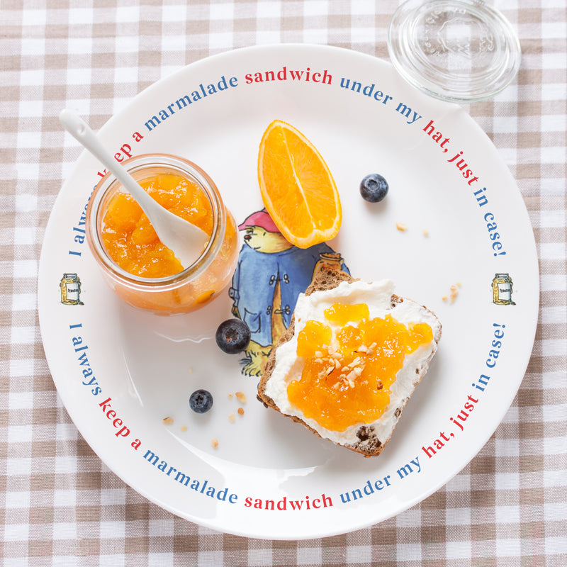 Personalised Paddington Bear Marmalade Sandwich Plate