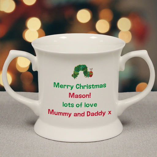 Personalised Very Hungry Caterpillar My Little Pudding Loving Cup
