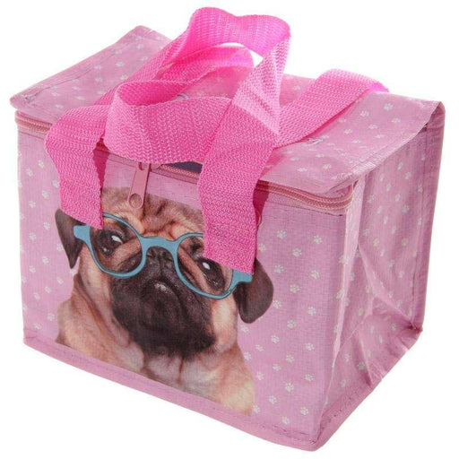 Pink Pug Lunch Bag - Myhappymoments.co.uk