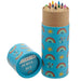 Rainbow Pencil Pot with Colouring Pencils