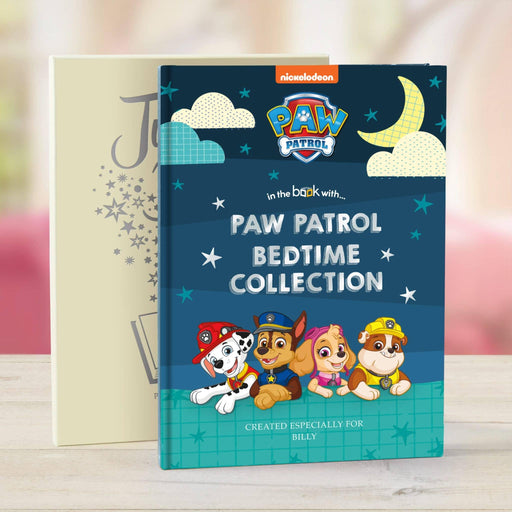 Personalised Paw Patrol Book - Bedtime Stories Collection - Free Gift Box