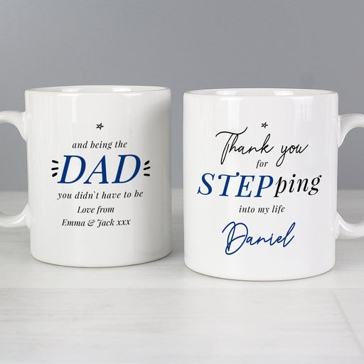Personalised Step Dad Mug - Pukka Gifts