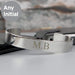 Personalised Initial Stainless Steel Bangle - Myhappymoments.co.uk