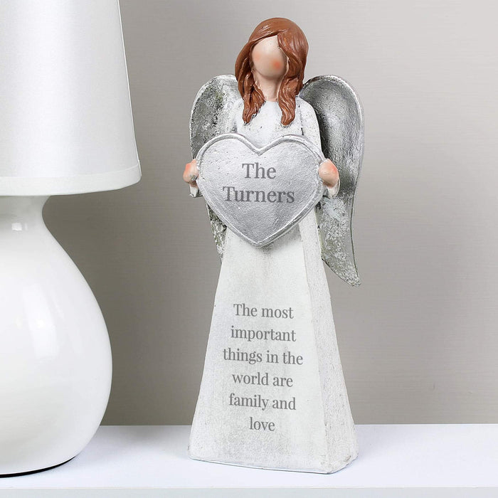 Personalised Angel Wooden Ornament Decoration 