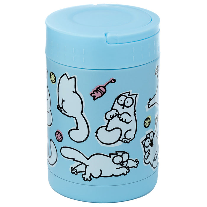 Simon's Cat Reusable Hot & Cold Thermal Insulated Lunch Pot / Snack Pot