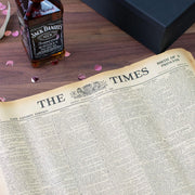 Jack Daniel’s Whiskey and Original Newspaper Gift Set