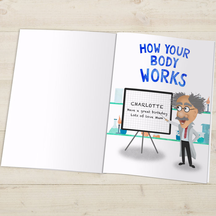 Personalised How Your Body Works Book