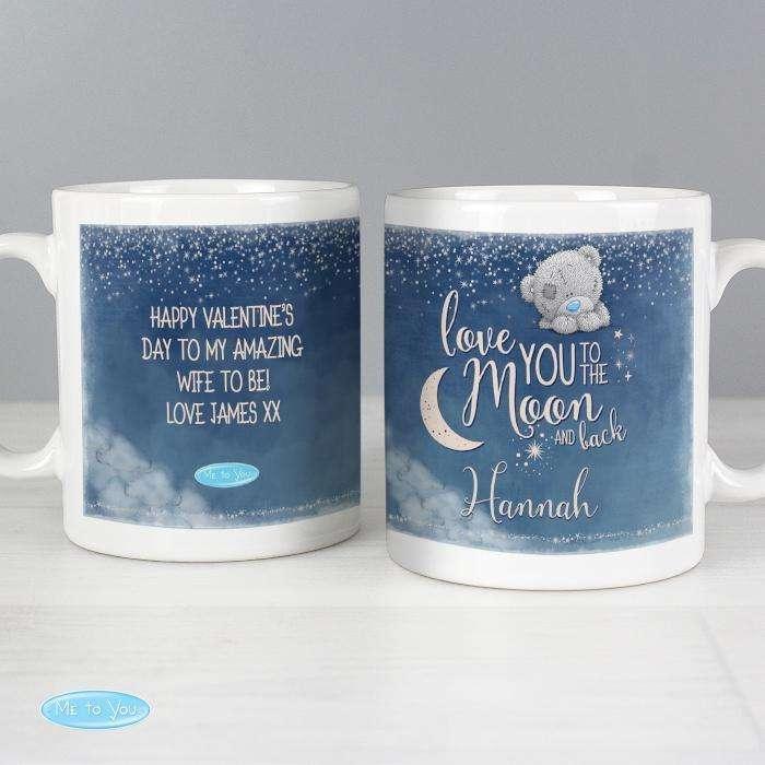 Personalised Me to You 'Love You to the Moon and Back' Mug - Myhappymoments.co.uk