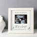 Personalised It's A Boy Baby Scan Photo Frame 4 x 3 - Myhappymoments.co.uk