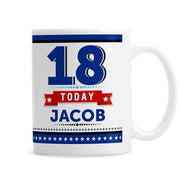 Personalised Birthday Star Mug - Myhappymoments.co.uk