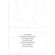 Personalised 'Truly Blessed' First Holy Communion Card