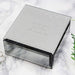 Personalised Any Message Diamante Glass Trinket Box - Myhappymoments.co.uk