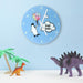 Personalised Penguin Wall Clock