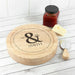Personalised Mr & Mr Love Makes The World Go Round Cheese Board Set