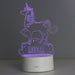 Personalised Unicorn LED Colour Changing Night Light - Myhappymoments.co.uk