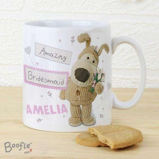 Personalised Boofle Female Wedding Mug - Myhappymoments.co.uk