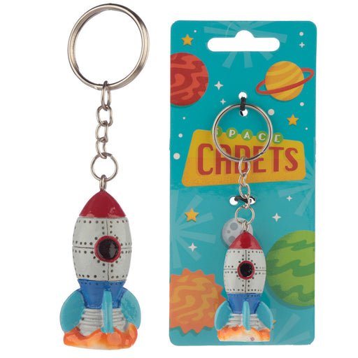Space Rocket Keyring - Myhappymoments.co.uk