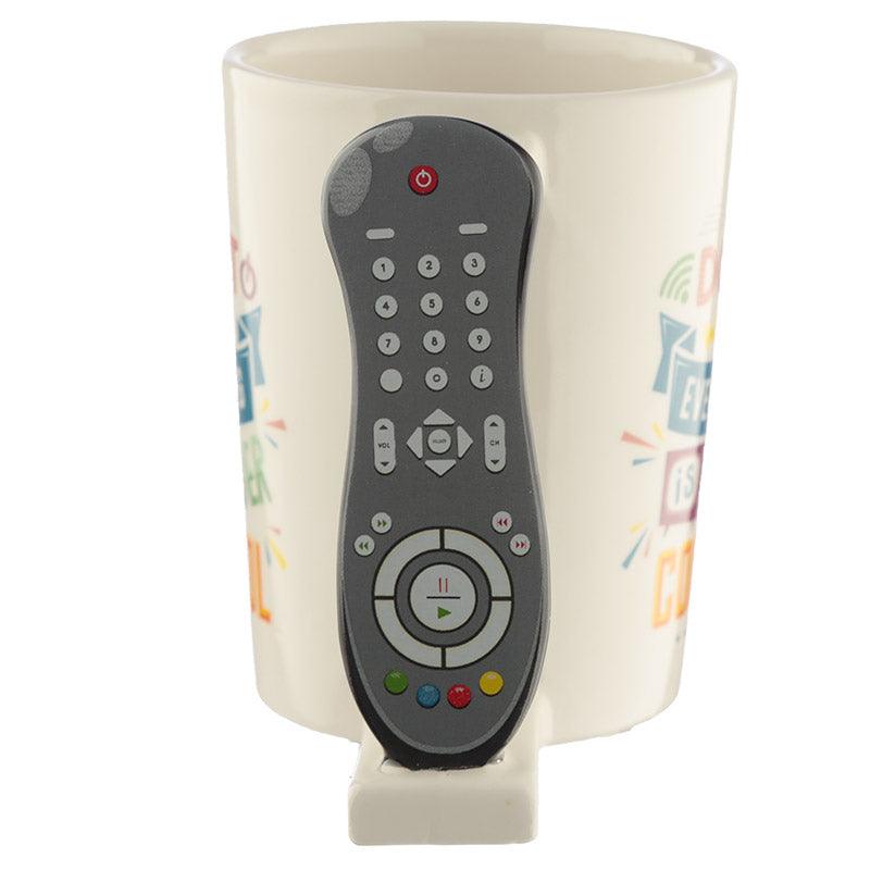 TV Remote Control Shaped Handle Mug