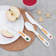 Personalised Children's Adventure Cutlery Set
