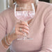 Personalised Heart Love Crystal Cut Gin Glass - Myhappymoments.co.uk
