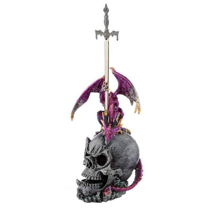 Sword Master Dark Legends Dragon Skull Figurine