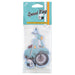 Retro Scooter Design Blueberry Fragranced Air Freshener
