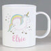 Personalised Baby Unicorn Plastic Mug - Myhappymoments.co.uk