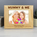 Personalised Mummy & Me 5x7 Landscape Wooden Photo Frame