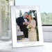 Personalised Mother & Father of the Bride Photo Frame Silver 5x7 - Myhappymoments.co.uk