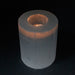 Selenite Cylinder Candle Holder - 10 cm