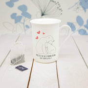 Personalised The Best Mama Bear Bone China Mug - Myhappymoments.co.uk