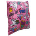 Pink Simon's Cat Pawsome Cushion with Insert 50 x 50cm